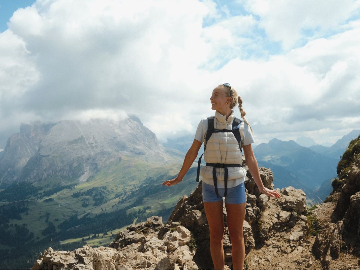Gals Who Hike in the mountains