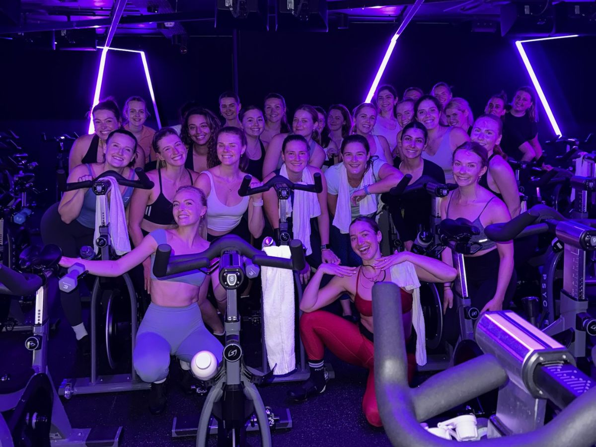 gals who sweat