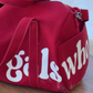 travel bag (red)