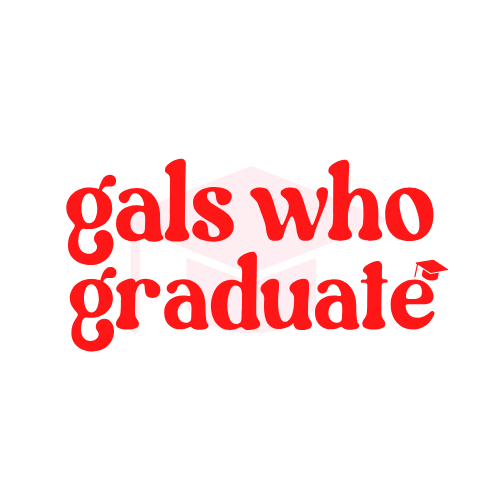 gals who graduate 🎓 icon